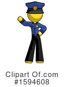 Yellow Design Mascot Clipart #1594608 by Leo Blanchette