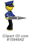Yellow Design Mascot Clipart #1594642 by Leo Blanchette