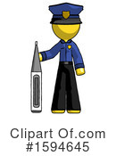 Yellow Design Mascot Clipart #1594645 by Leo Blanchette