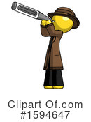 Yellow Design Mascot Clipart #1594647 by Leo Blanchette