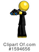 Yellow Design Mascot Clipart #1594656 by Leo Blanchette