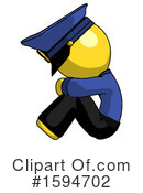 Yellow Design Mascot Clipart #1594702 by Leo Blanchette