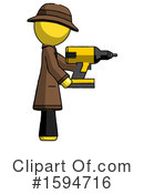 Yellow Design Mascot Clipart #1594716 by Leo Blanchette