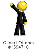 Yellow Design Mascot Clipart #1594718 by Leo Blanchette