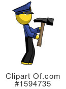 Yellow Design Mascot Clipart #1594735 by Leo Blanchette