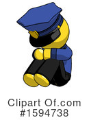 Yellow Design Mascot Clipart #1594738 by Leo Blanchette