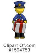 Yellow Design Mascot Clipart #1594753 by Leo Blanchette
