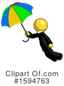 Yellow Design Mascot Clipart #1594763 by Leo Blanchette