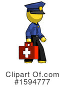 Yellow Design Mascot Clipart #1594777 by Leo Blanchette