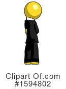 Yellow Design Mascot Clipart #1594802 by Leo Blanchette