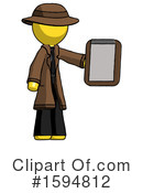 Yellow Design Mascot Clipart #1594812 by Leo Blanchette