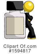 Yellow Design Mascot Clipart #1594817 by Leo Blanchette