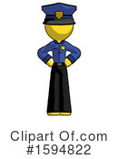 Yellow Design Mascot Clipart #1594822 by Leo Blanchette