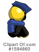 Yellow Design Mascot Clipart #1594860 by Leo Blanchette