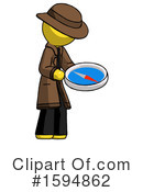 Yellow Design Mascot Clipart #1594862 by Leo Blanchette