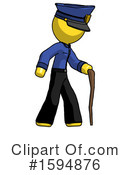 Yellow Design Mascot Clipart #1594876 by Leo Blanchette