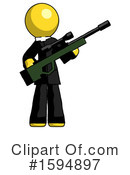 Yellow Design Mascot Clipart #1594897 by Leo Blanchette