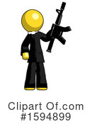 Yellow Design Mascot Clipart #1594899 by Leo Blanchette