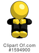 Yellow Design Mascot Clipart #1594900 by Leo Blanchette