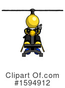 Yellow Design Mascot Clipart #1594912 by Leo Blanchette