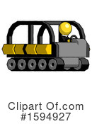 Yellow Design Mascot Clipart #1594927 by Leo Blanchette