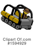 Yellow Design Mascot Clipart #1594929 by Leo Blanchette