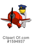 Yellow Design Mascot Clipart #1594937 by Leo Blanchette