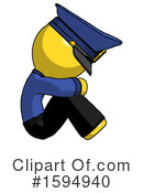 Yellow Design Mascot Clipart #1594940 by Leo Blanchette