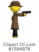Yellow Design Mascot Clipart #1594976 by Leo Blanchette