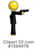 Yellow Design Mascot Clipart #1594978 by Leo Blanchette