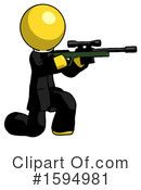 Yellow Design Mascot Clipart #1594981 by Leo Blanchette