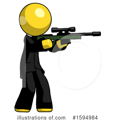 Royalty-Free (RF) Yellow Design Mascot Clipart Illustration by Leo Blanchette - Stock Sample #1594984
