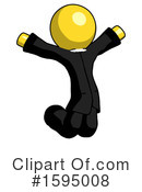 Yellow Design Mascot Clipart #1595008 by Leo Blanchette