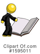 Yellow Design Mascot Clipart #1595011 by Leo Blanchette
