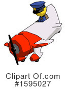 Yellow Design Mascot Clipart #1595027 by Leo Blanchette