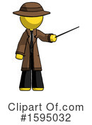 Yellow Design Mascot Clipart #1595032 by Leo Blanchette