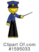 Yellow Design Mascot Clipart #1595033 by Leo Blanchette