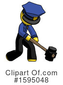 Yellow Design Mascot Clipart #1595048 by Leo Blanchette