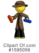 Yellow Design Mascot Clipart #1595056 by Leo Blanchette