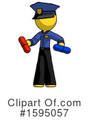 Yellow Design Mascot Clipart #1595057 by Leo Blanchette