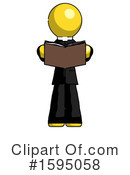 Yellow Design Mascot Clipart #1595058 by Leo Blanchette