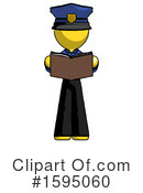 Yellow Design Mascot Clipart #1595060 by Leo Blanchette