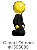 Yellow Design Mascot Clipart #1595083 by Leo Blanchette