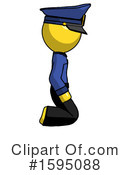 Yellow Design Mascot Clipart #1595088 by Leo Blanchette