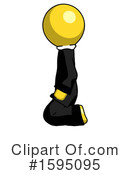 Yellow Design Mascot Clipart #1595095 by Leo Blanchette