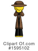 Yellow Design Mascot Clipart #1595102 by Leo Blanchette