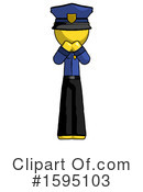 Yellow Design Mascot Clipart #1595103 by Leo Blanchette