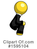 Yellow Design Mascot Clipart #1595104 by Leo Blanchette