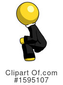 Yellow Design Mascot Clipart #1595107 by Leo Blanchette