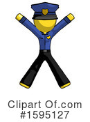 Yellow Design Mascot Clipart #1595127 by Leo Blanchette